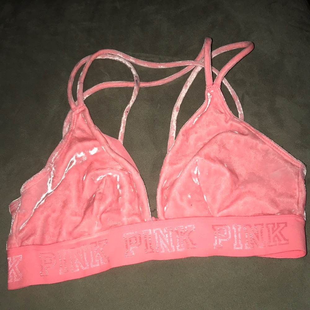 Velvet bralette